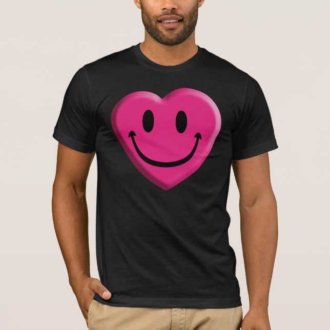 Herz-großer Mund T-Shirt (Vorderseite)