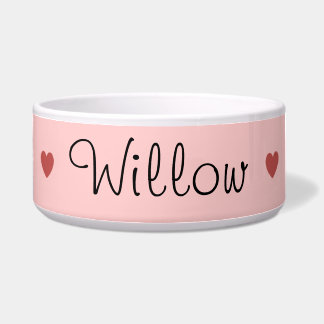 Herz-Haustier-Schüssel Napf