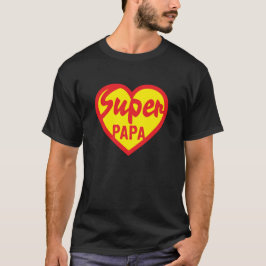 Herz_heart_super_Papa T-Shirt