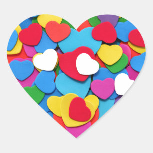 Herz Herz-Aufkleber