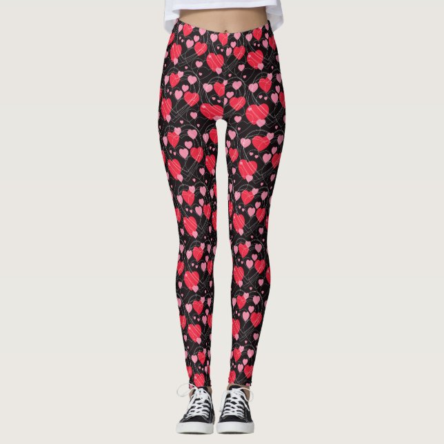 Herz, Herz Leggings (Vorderseite)