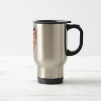 Herz - Herz Zeichnend Reisen/Tasse