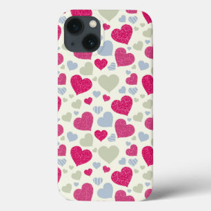 Herz-Hintergrund iPhone 13 Hülle