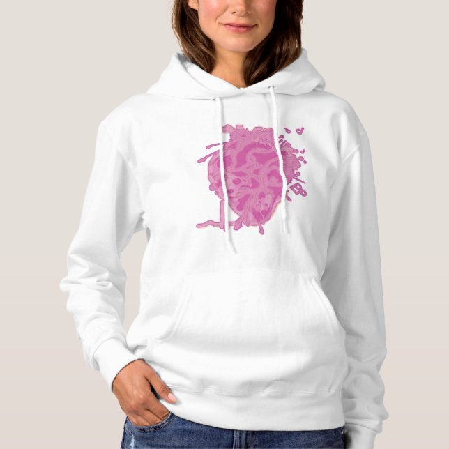 HERZ HOODIE (Vorderseite)