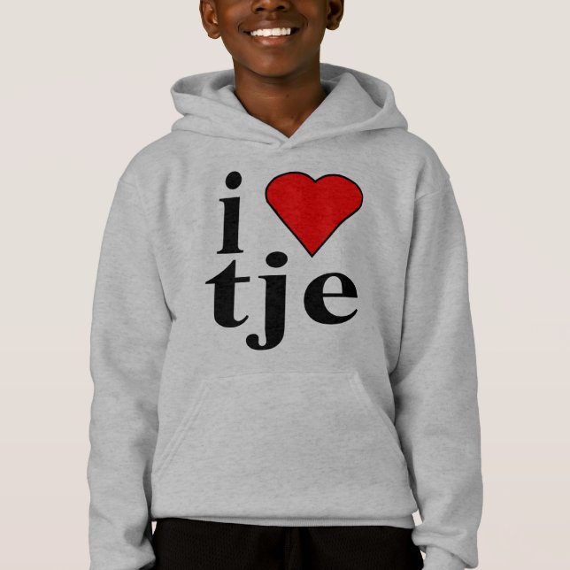 Herz Hoodie (Vorderseite)