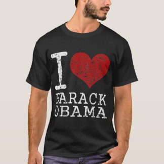 Herz I Barack Obama T-Shirt
