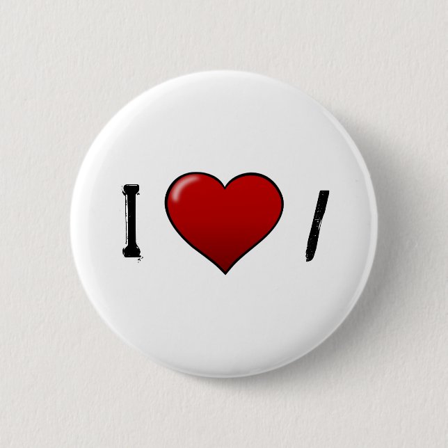 Herz, i-,/ button (Vorderseite)