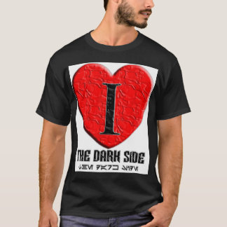 Herz I die darkside Dunkelheit T-Shirt