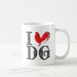 Herz I DOS Gallos Tasse