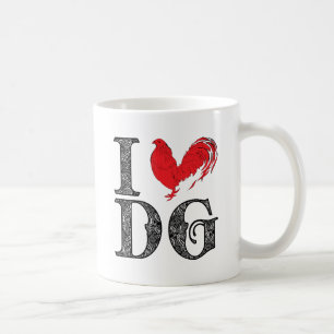 Herz I DOS Gallos Tasse