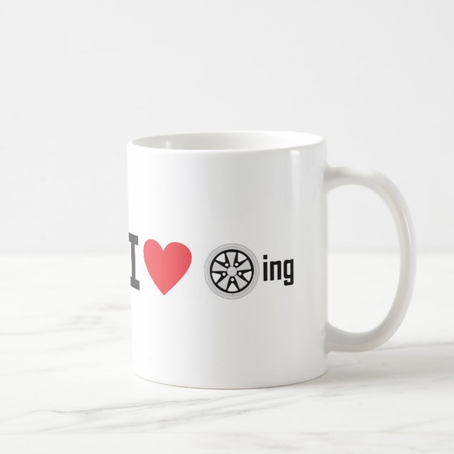 Herz I fuch Drehen Tasse (Rechts)