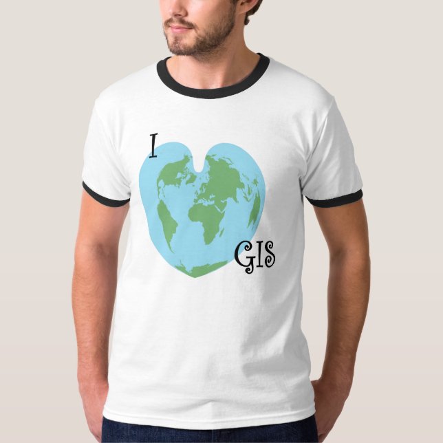 Herz I GIS T-Shirt (Vorderseite)