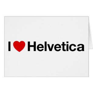 Herz I Helvetica