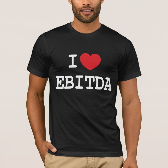 Herz I/loveEBITDA T-Shirt (Vorderseite)