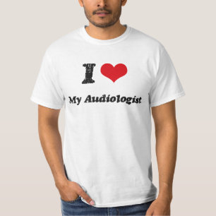 Herz I mein Audiologe T-Shirt