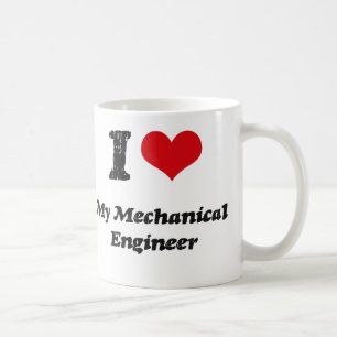 Herz I mein Maschinenbauingenieur Kaffeetasse