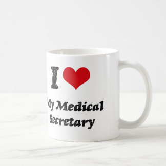 Herz I mein medizinischer Sekretär Kaffeetasse
