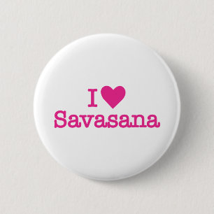 Herz I savasana Yoga-Leichen-Pose Button