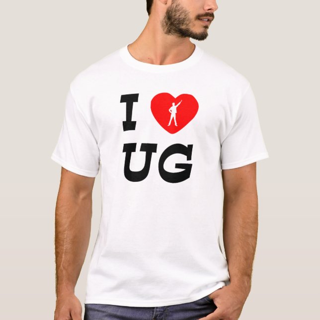 Herz I ug-Shirt T-Shirt (Vorderseite)