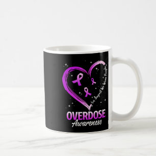 Herz im August Wir tragen Lila Überdosierung Bewus Kaffeetasse