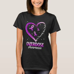 Herz im August Wir tragen Lila Überdosierung Bewus T-Shirt