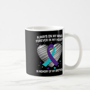 Herz im Gedächtnis meines Bruders Kaffeetasse