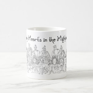 Herz im Hochland, Liebe Schottland Kaffeetasse