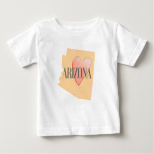 Herz in AZ Baby T-shirt