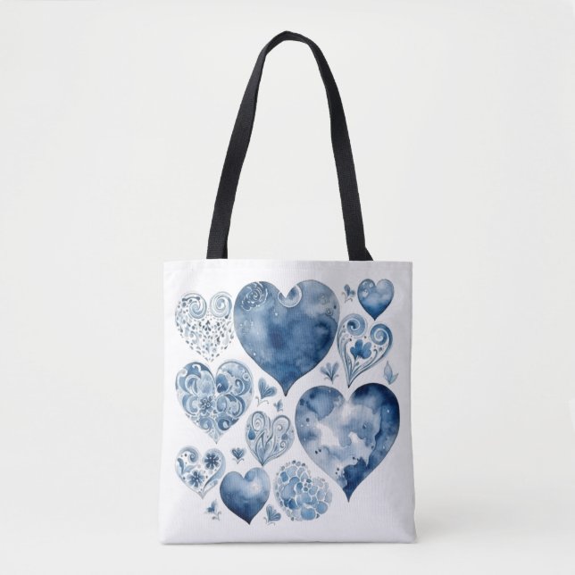 Herz in Delft Blue (Vorderseite)