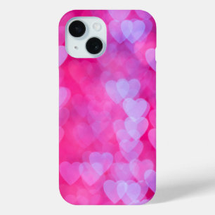 Herz in Pink und Lavendel Case-Mate iPhone Hülle