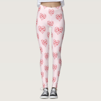 Herz in Punkten Leggings