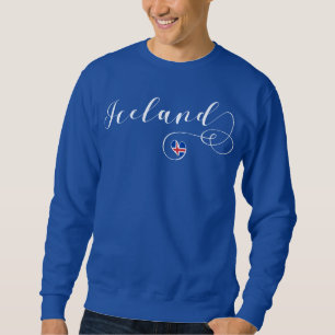 Herz-Island-Sweatshirt, isländisch Sweatshirt