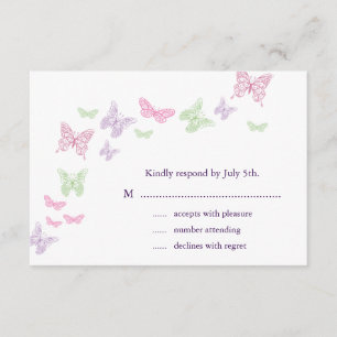 Herz ist ein Flutter-UAWG RSVP Karte