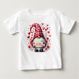 Herz ist gefüllt mit X's & O's Gromes Baby T-shirt