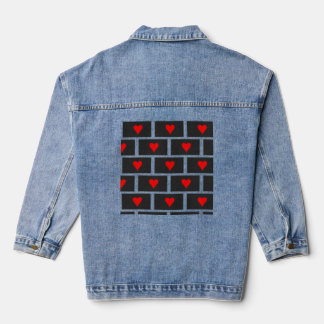 Herz Jeansjacke