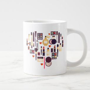 Herz Jumbo-Tasse