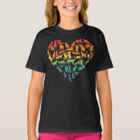 Herz Katzen Katze Lover T - Shirt