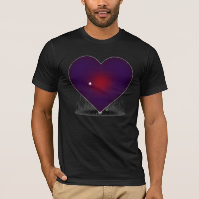 "Herz-Kick" T-Shirt (Vorderseite)