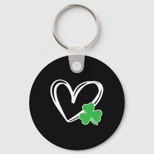 Herz Kleeblatt St Patricks Day Männer Frauen St. P Schlüsselanhänger