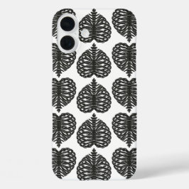 Herz Knochen iPhone 16 Plus Hülle