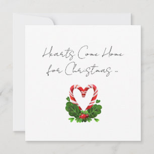 Herz kommt Zuhause für Weihnachts Candy Cane