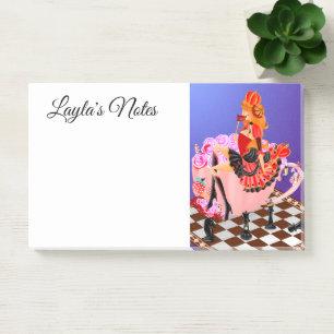 Herz-Königin im Teacup Wunderland Post-it Klebezettel