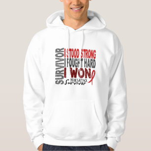 Herz-Krankheit des Herzinfarkt-Überlebend-4 Hoodie