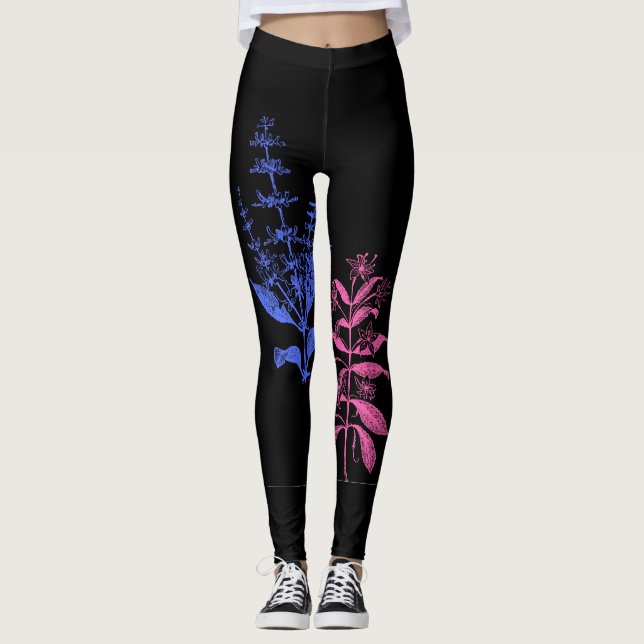 Herz Kraut-der KräuterschulLeggings Leggings (Vorderseite)