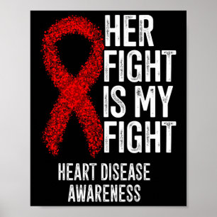 Herz-Kreislauf-Erkrankung Ihr Kampf ist mein Kampf Poster