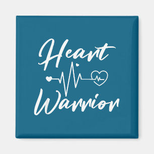 Herz Krieger Herzkrankheit Bewusstseinsmonat CHD l Magnet