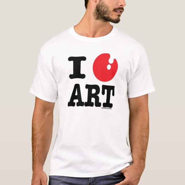 (Herz) Kunst I T-Shirt (Vorderseite)