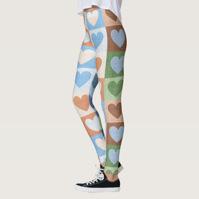 Herz Leggings (Links)