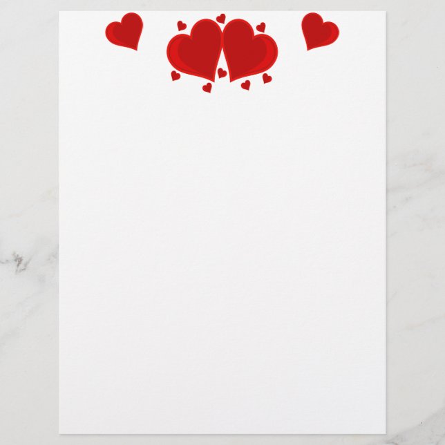 Herz Letterhead (Vorderseite)
