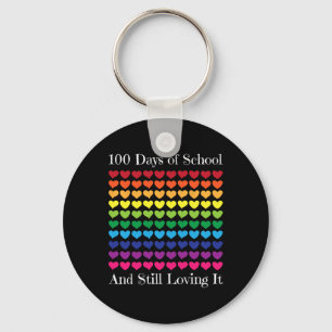 Herz Liebe 100 Tage Schullehrer Boy Girl Gi Schlüsselanhänger